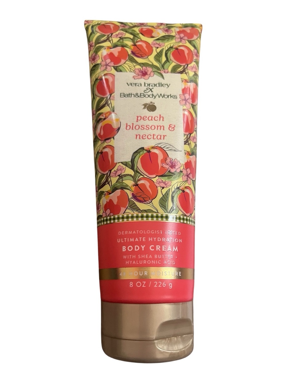 Bath & Body Works x Vera Bradley Peach Blossom & Nectar Body Cream